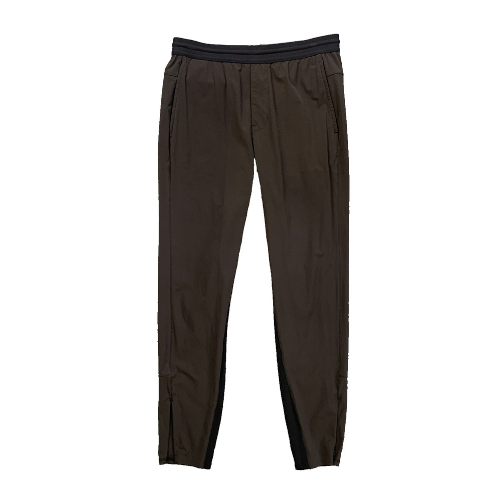 Everlane Jogger Womens 4 Grizzly Grey Stretch Nylon Lightweight Taper Zip Ankle